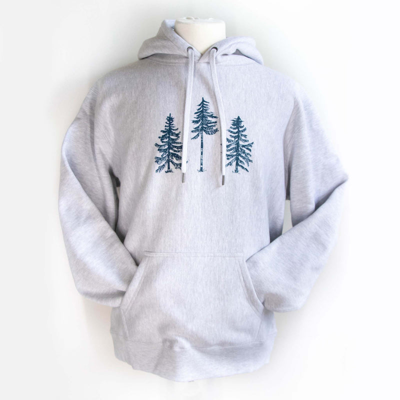 Three Pines® Maine Adult Heavy Hooded Sweatshirt (2 Colors Available)