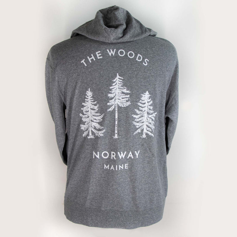 The Woods Maine® Norway Adult French Terry Lightweight Zip Hoodie