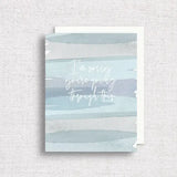 I'm Sorry You're Going Through This Sympathy Card - Gert & Co - The Woods Maine