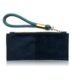 Leather Clutch Rope Wristlet - Wildwood Oyster Co (3 colors available) - The Woods Maine