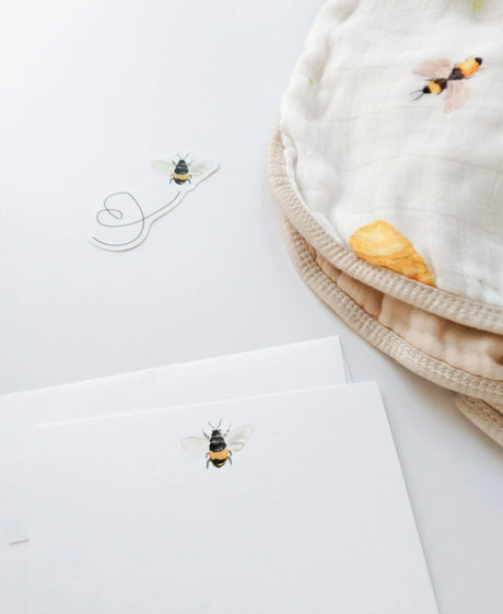 Love Bees Sticker - Emmy + Olly - The Woods Maine