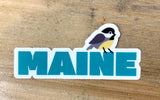 Maine Chickadee Sticker - FATBIRD - The Woods Maine