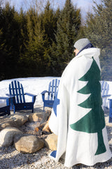 Maine Flag Blanket - Chappy Wrap - The Woods Maine