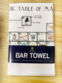 Maine Periodic Table Dish Towel - Dishique - The Woods Maine
