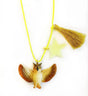 Marlo the Owl with Glow in the Dark Star Necklace -  Gunner & Lux - The Woods Maine