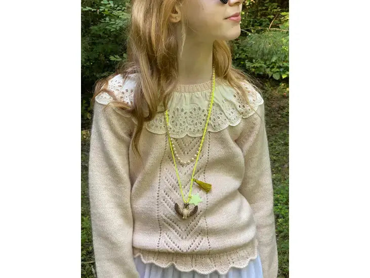 Marlo the Owl with Glow in the Dark Star Necklace -  Gunner & Lux - The Woods Maine