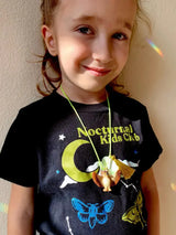 Marlo the Owl with Glow in the Dark Star Necklace -  Gunner & Lux - The Woods Maine