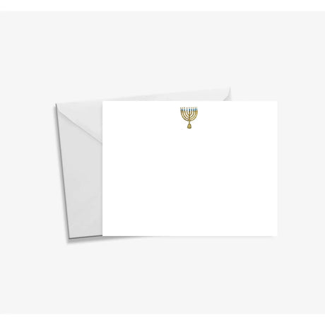 Menorah Flat Notecard Set - Emmy + Olly - The Woods Maine