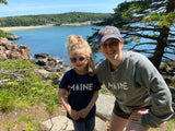 My Maine: Adult Maine Crewneck Sweatshirt (Available in Two Colors) | Maine Made - The Woods Maine