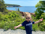 My Maine: Maine Toddler Short Sleeve T-Shirt (Available In 2 Colors) - The Woods Maine