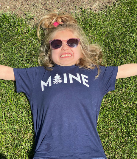 My Maine: Maine Youth Short Sleeve T-Shirt - The Woods Maine