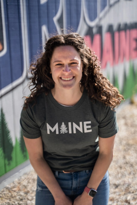 My Maine: Adult Maine Short Sleeve T-Shirt (Available in two colors) - The Woods Maine