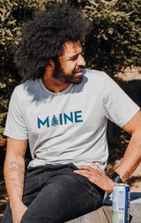 My Maine: Adult Maine Short Sleeve T-Shirt (Available in two colors) - The Woods Maine