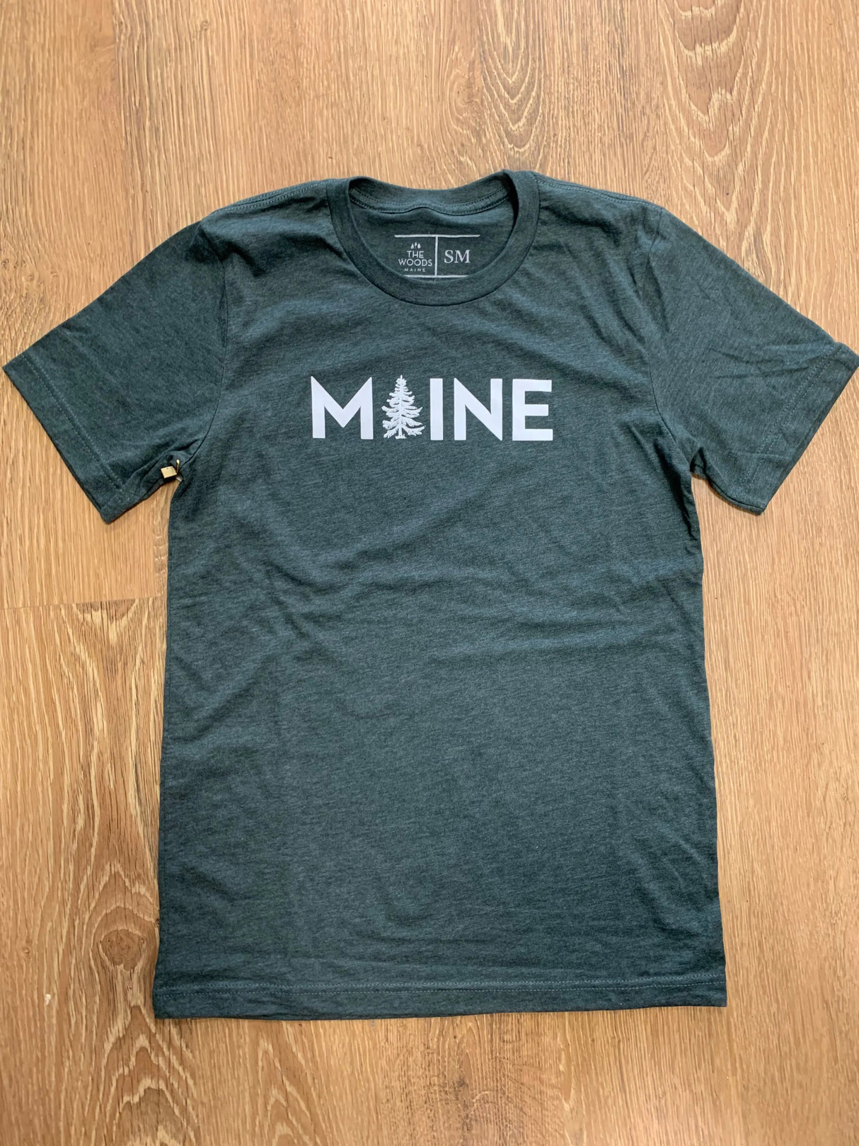 My Maine: Adult Maine Short Sleeve T-Shirt (Available in two colors) - The Woods Maine