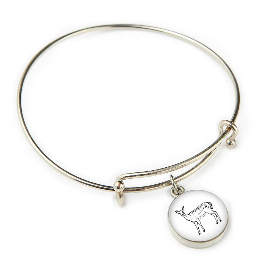 Pewter Expandable Bangle by CHART Metalworks (2 Options Available) - The Woods Maine