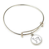 Pewter Expandable Bangle by CHART Metalworks (2 Options Available) - The Woods Maine