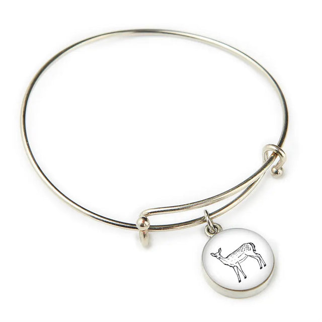Pewter Expandable Bangle by CHART Metalworks (2 Options Available) - The Woods Maine