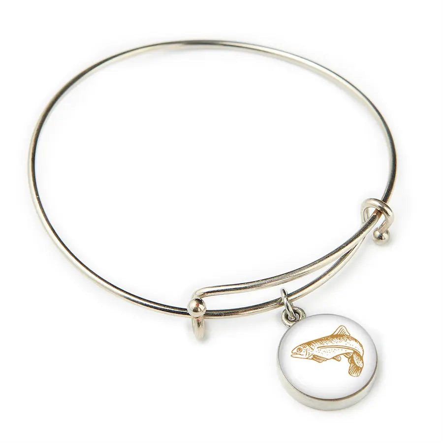 Pewter Expandable Bangle by CHART Metalworks (2 Options Available) - The Woods Maine