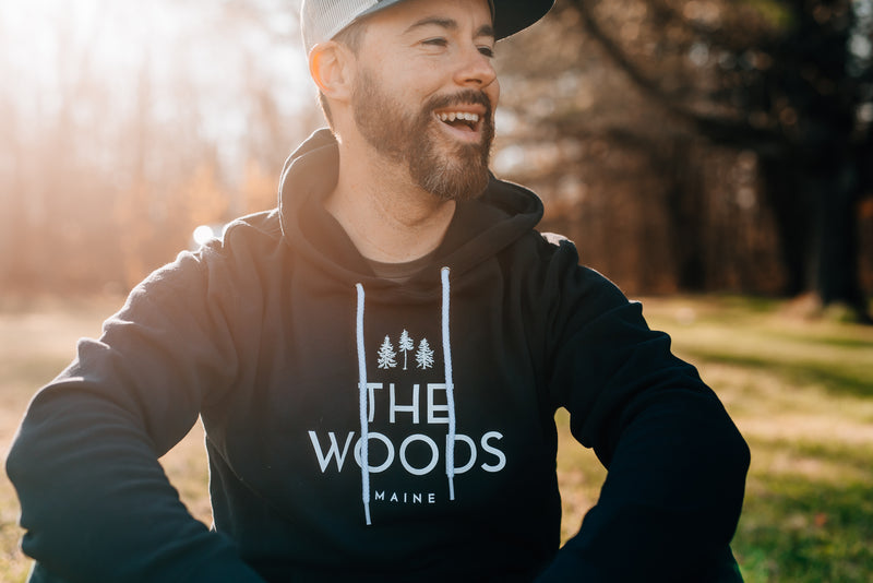 The Woods Maine® Adult Lightweight Hoodie (2 Colors Available)