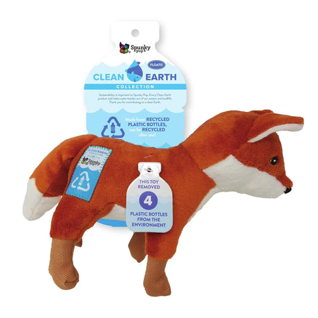 Plush Fox Dog Toy - Spunky Pup - The Woods Maine