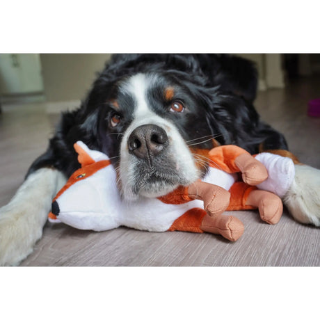 Plush Fox Dog Toy - Spunky Pup - The Woods Maine