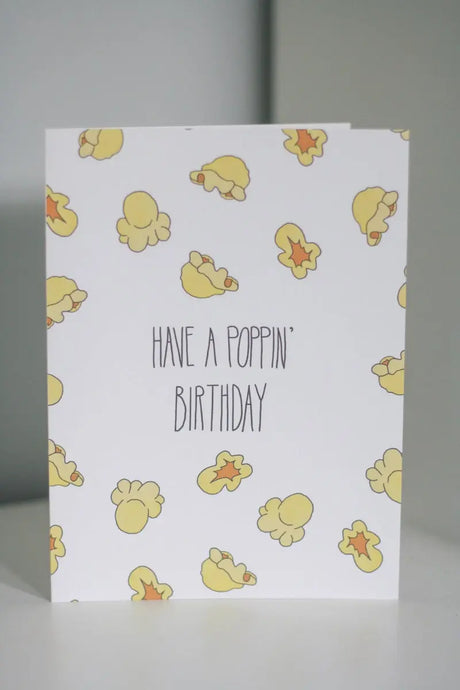Popping Birthday Card - S & D | Maine Made - The Woods Maine