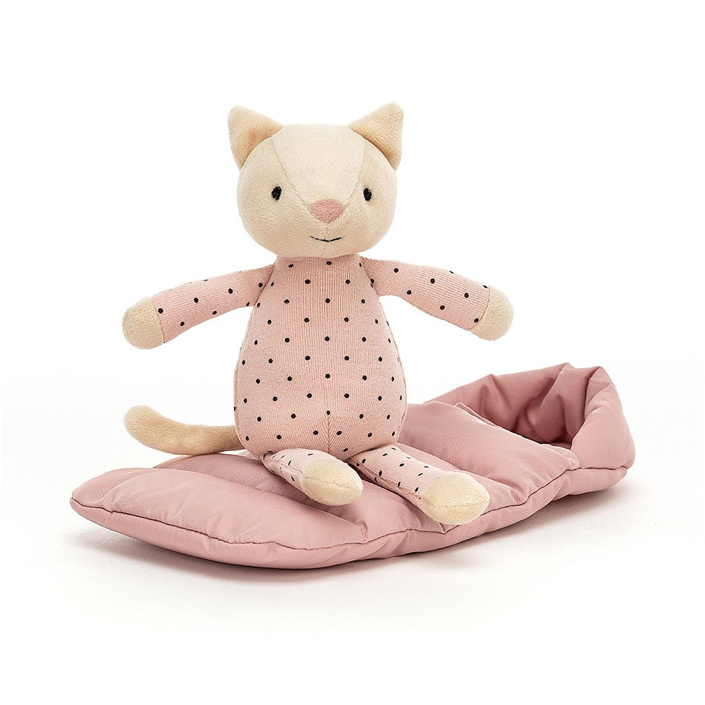 Sleeping Bag Snuggler Cat - JellyCat