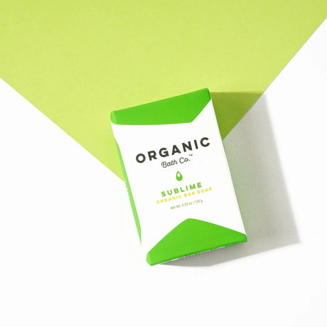 SubLime Bar Soap - Organic Bath Co - The Woods Maine