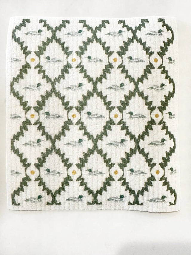 TMW Loon Forest x Wet-It Swedish Cloths - The Woods Maine