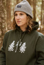 The Loon: Three Pines® Heavy Hoodie Sweatshirt - The Woods Maine