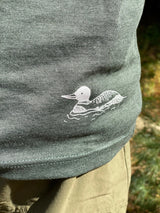 The Loon: Three Pines® Adult Long Sleeve - The Woods Maine