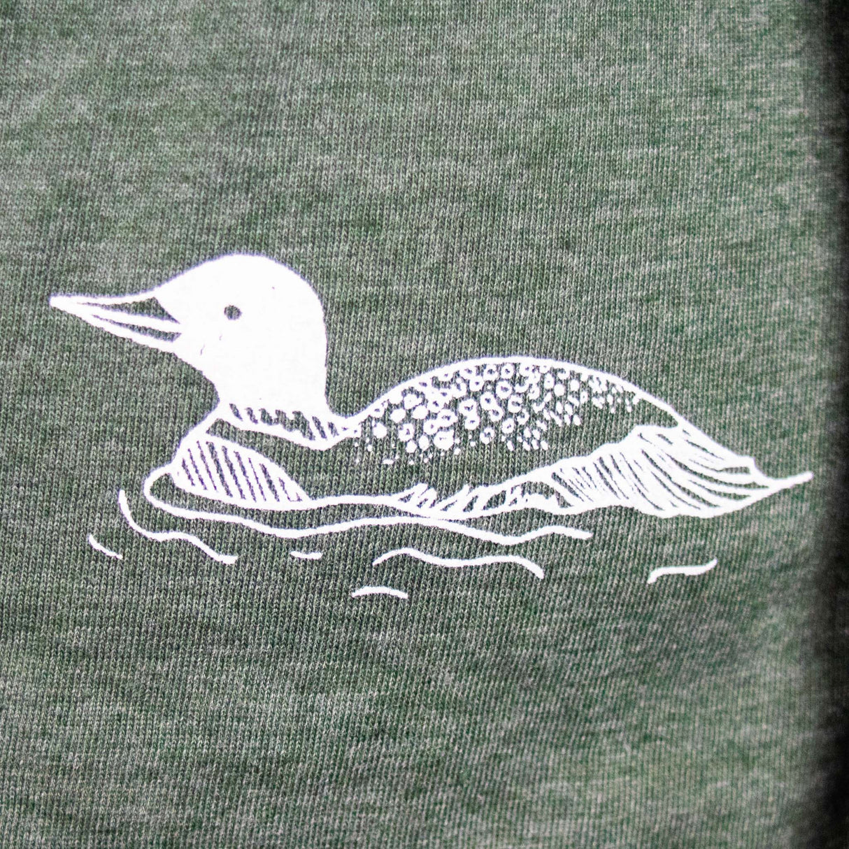 The Loon: Three Pines® Adult Long Sleeve - The Woods Maine