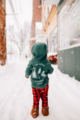 The Norway Toddler Zip Hoodie (Available in Two Colors) - The Woods Maine