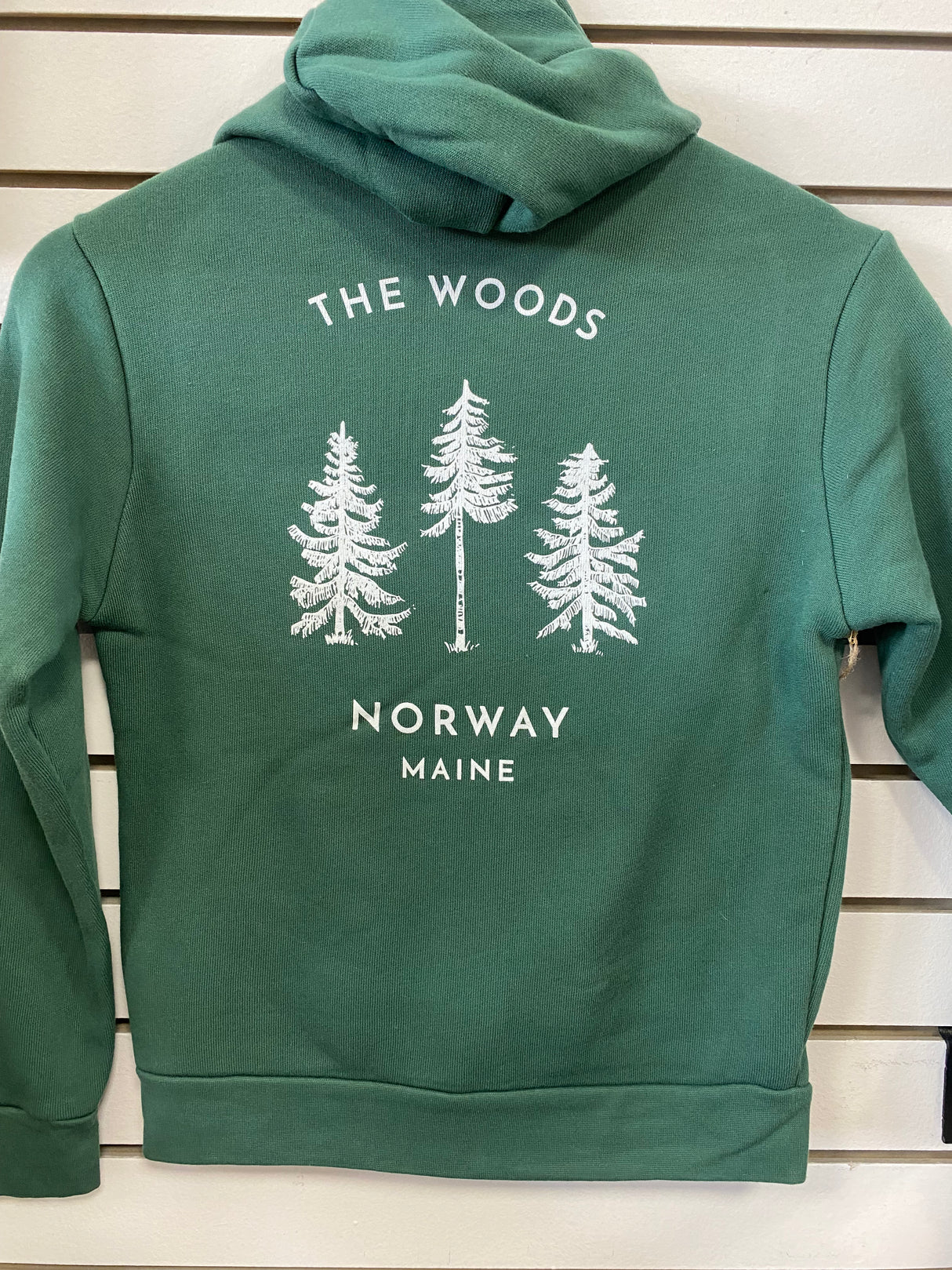 The Norway Youth Zip Up Lightweight Hoodie - The Woods Maine