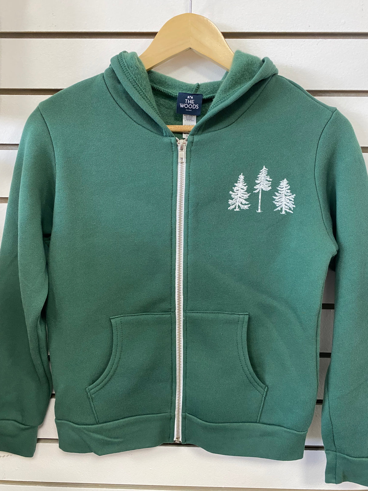 The Norway Youth Zip Up Lightweight Hoodie - The Woods Maine