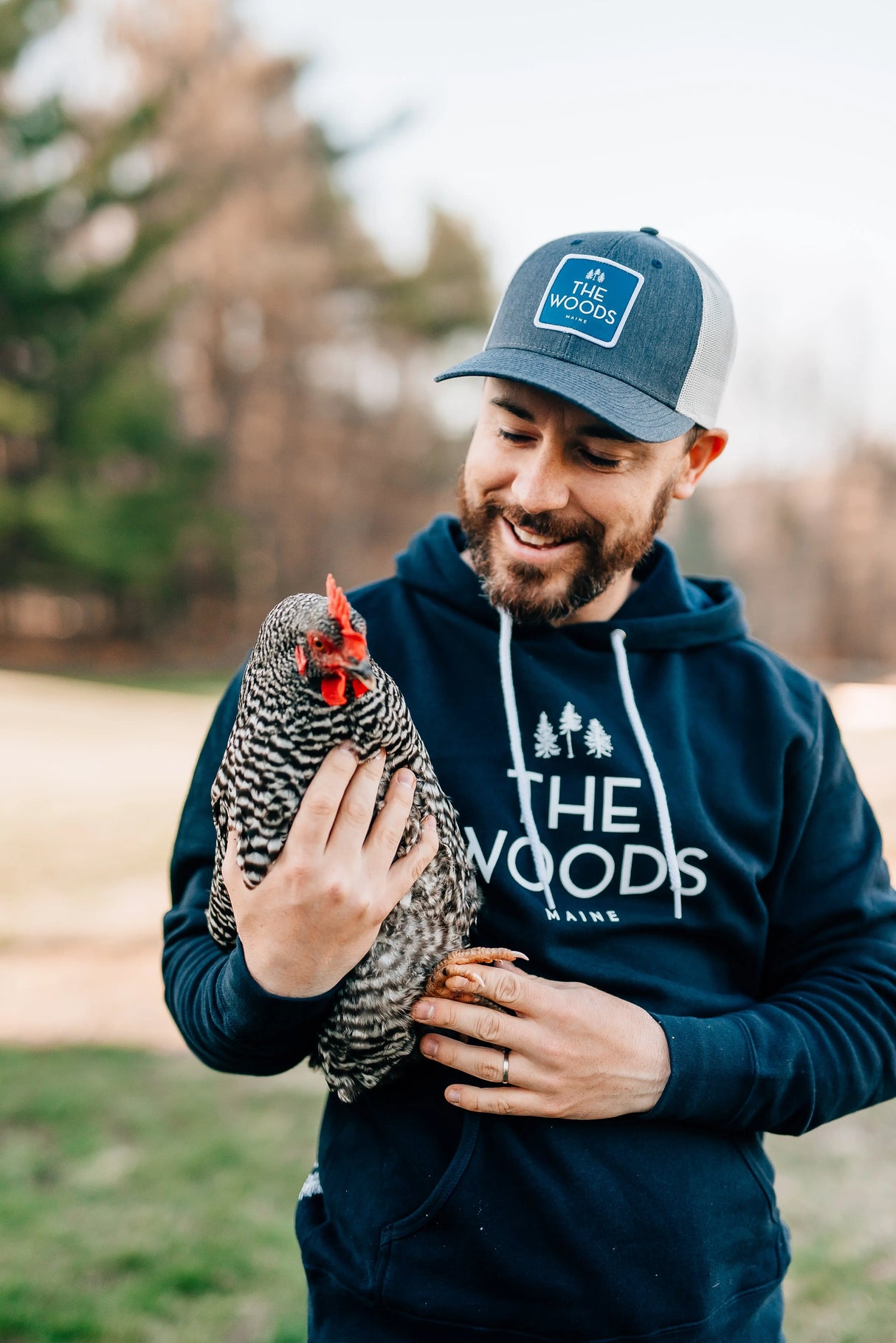 The Woods Maine® Adult Lightweight Hoodie (2 Colors Available) - The Woods Maine