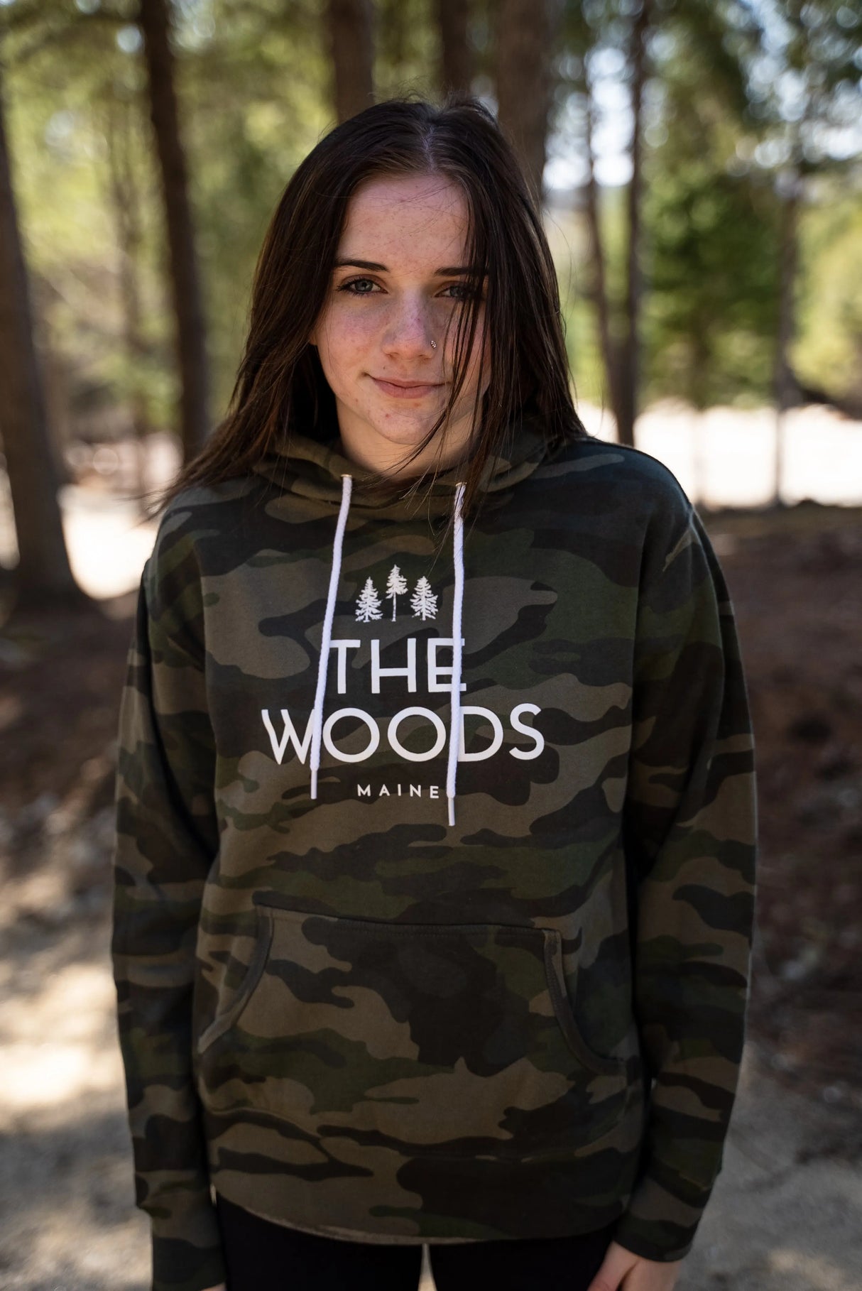 The Woods Maine® Adult Lightweight Hoodie (2 Colors Available) - The Woods Maine