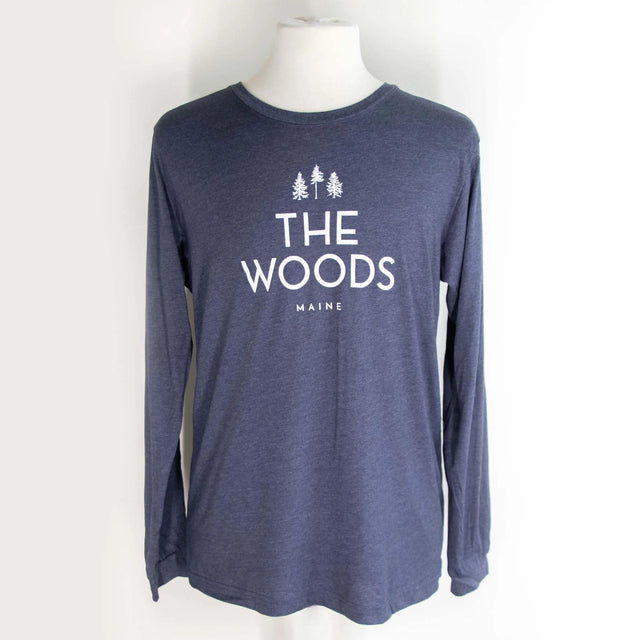 The Woods Maine® Adult Long Sleeve T-Shirt - The Woods Maine