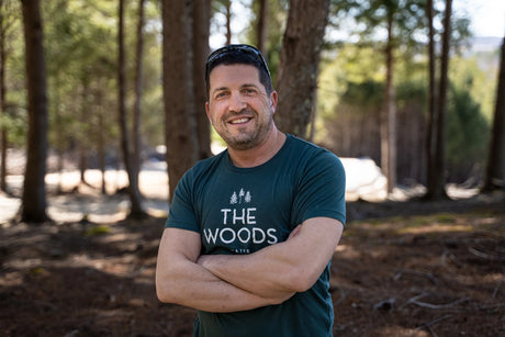 The Woods Maine® Adult Short Sleeve T-Shirt (Three Colors Available) - The Woods Maine