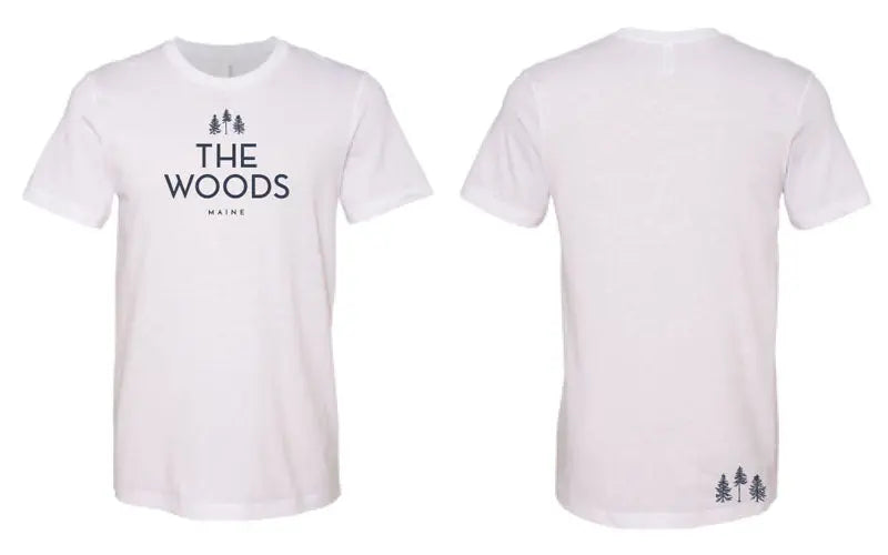 The Woods Maine® Adult Short Sleeve T-Shirt (Three Colors Available) - The Woods Maine