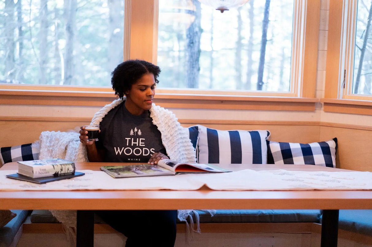 The Woods Maine® Adult Short Sleeve T-Shirt (Three Colors Available) - The Woods Maine