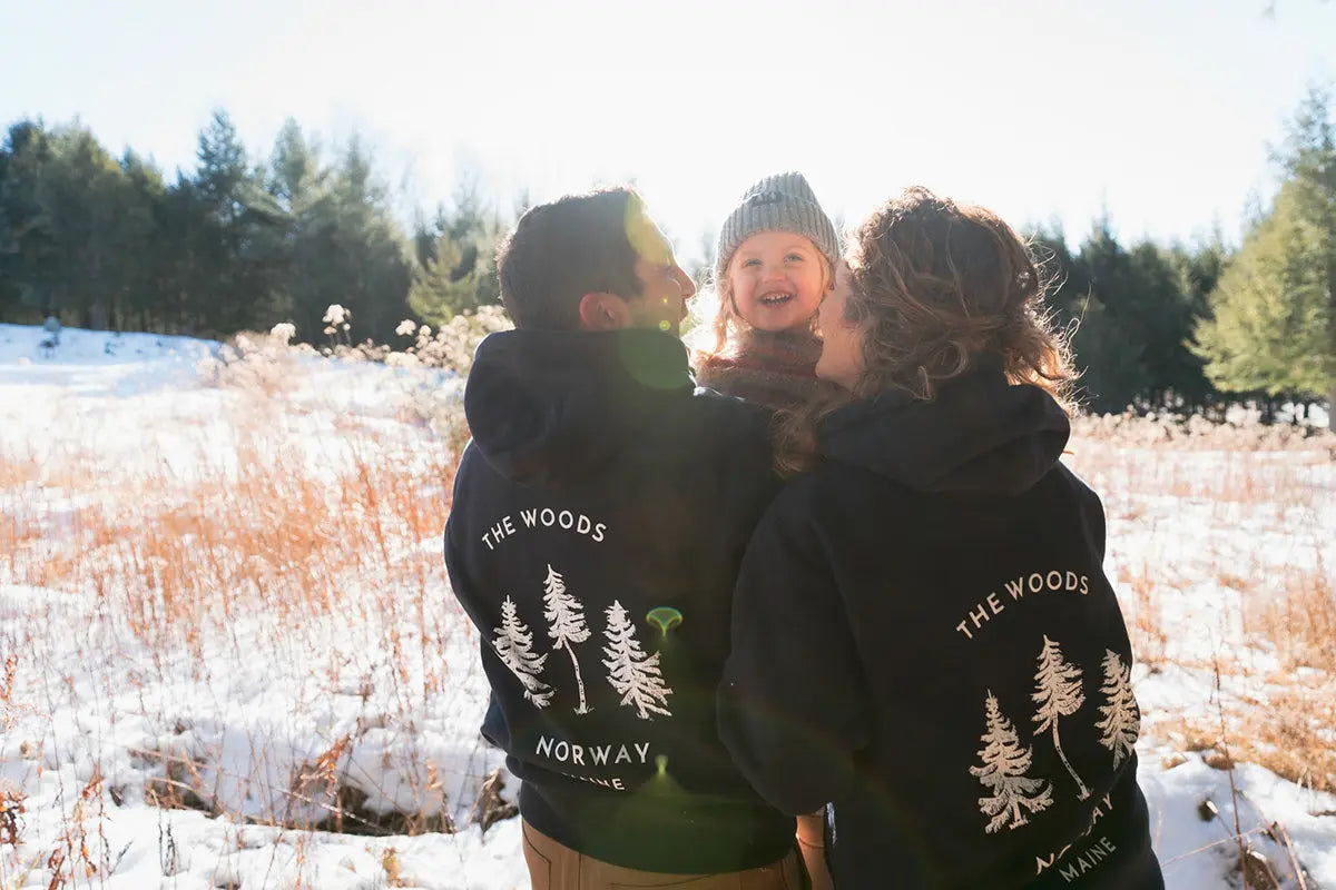 The Woods Maine®: The Norway Adult Heavy Hoodie (2 Colors Available) - The Woods Maine