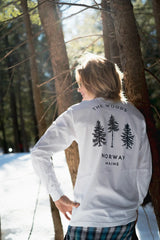 The Woods Maine®: The Norway Adult Long Sleeve (3 Colors Available) - The Woods Maine