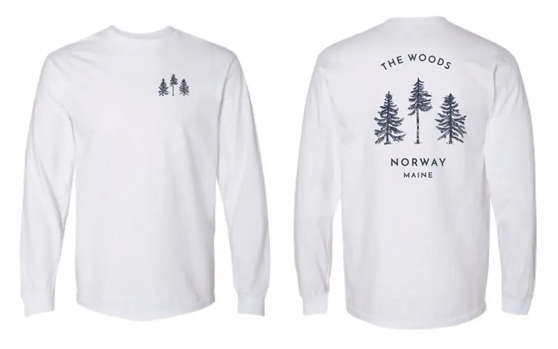 The Woods Maine®: The Norway Adult Long Sleeve (3 Colors Available) - The Woods Maine