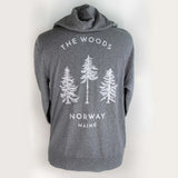 The Woods Maine® Norway Adult French Terry Lightweight Zip Hoodie - The Woods Maine
