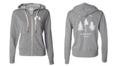 The Woods Maine® Norway Adult French Terry Lightweight Zip Hoodie - The Woods Maine