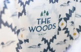 Three Pines: Loon Lined Sea Bags® Medium Tote with Clasp - The Woods Maine