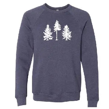 Three Pines®  Adult Maine Crewneck Sweatshirt | The Best Maine Sweatshirt - The Woods Maine