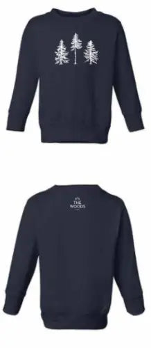 Three Pines® Maine Youth Crewneck Sweatshirt - The Woods Maine