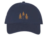 Three Pines® Embroidered Maine Youth Baseball Hat - The Woods Maine